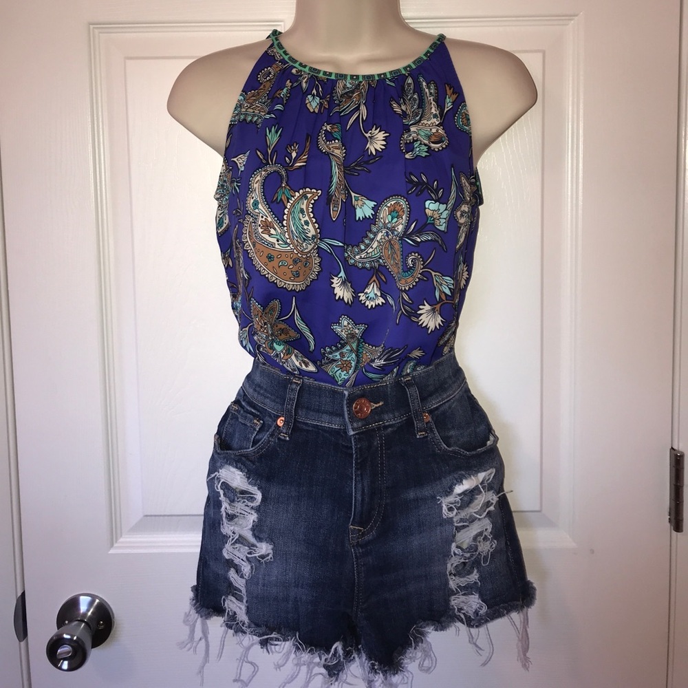 Ann Taylor Loft top size XXSP // bin1